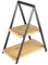 GUSTA Etagere Bambus/Metall H35,5cm, natur/anthrazit