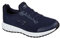 Skechers Damen Squad Sr Sneaker, Navy Flat Knit, 40 EU