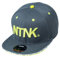 NTNK C21 Snapback Cap - Unisex Mütze Sport Baseball 100% Acryl - Einheitsgröße (Dark-Gray)