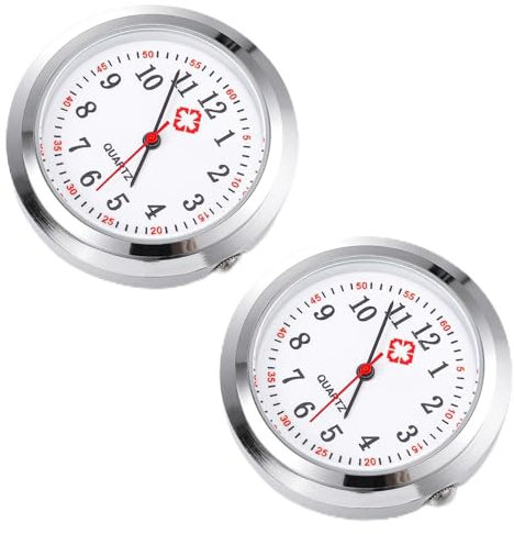 UKCOCO 2Pcs Krankenschwester Uhren Zifferblatt: Quarzwerk Krankenschwester Uhr Krankenschwester Taschenuhr Zifferblatt für Elastische Silikonhüllen