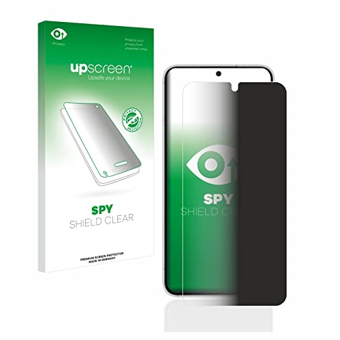 upscreen Blickschutzfolie für Samsung Galaxy S22 5G | Anti-Spy Displayschutz Made in Germany Privacy Screen Protector Sichtschutz Blaulichtfilter Klare Folie