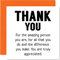 Stuff4 Dankeskarten – Amazon Person All You Do Truly Appreciated – Dankeskarten für Ihn und Damen – Herzliche Wertschätzungskarte, 145 mm x 145 mm, Dankeskarten für Geschenke