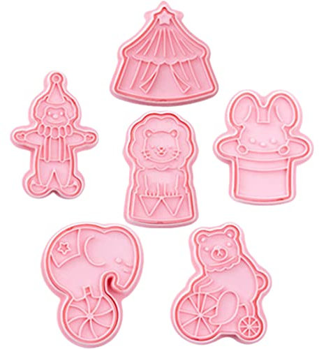LIFKOME Emporte-pièces en Forme Danimaux 3D pour Fondant pour Pâtisserie De Fêtes