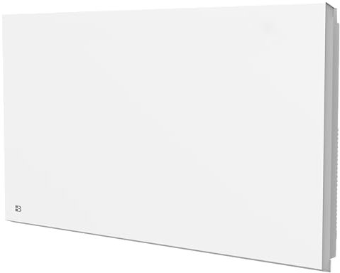 BESTHERM - Radiateur électrique fixe connecté WIFI à inertie sèche céramique 1500W Bestherm NESSA CONNECT horizontal blanc