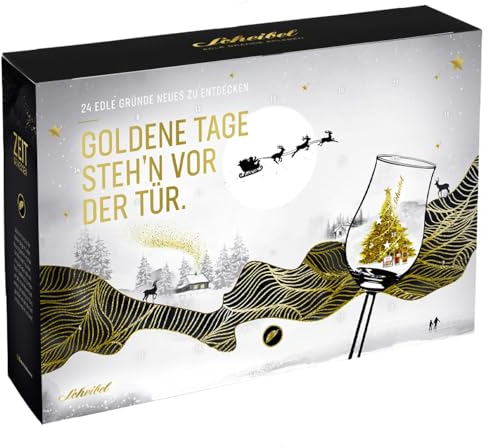 Scheibel Adventskalender Weihnachten Sonderedition Schnaps Likör Brandy Whisky Deutschland Inkl. FeinWert E-Book