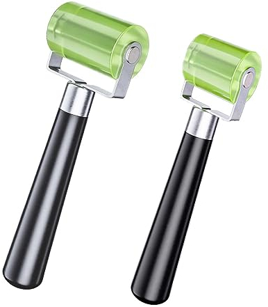 AIVORO 2 Pcs Rodillo Presionador silicona resistente al calor Rodillo Presionador Manual Resistente a Alta, para Soldar Lonas de PVC