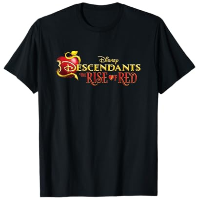 Disney Descendants 4: The Rise of Red Official Movie Logo T-Shirt