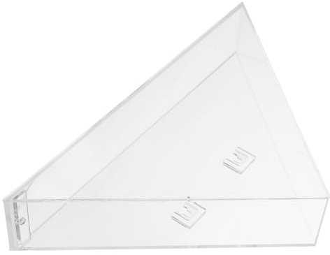 Cabilock Sturdy Acrylic Flag Case Dustproof Showcase for Burial Flag Wall-mounted Display Box