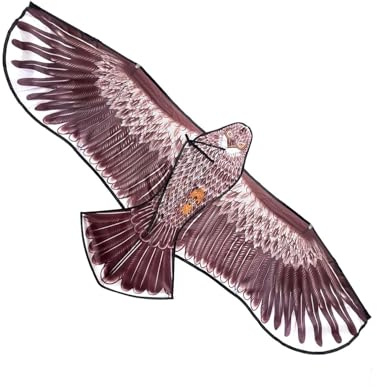 Laptony Vogelschreck Drachen Ersatzvogel Vogelscheuche Mit 4m Stab