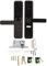 Smart Door Lock Touch KeyPad Card Card Card Casa Accesso di sicurezza per la porta di legno Nero 25 X 6 cm