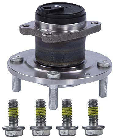 BESTPRICE 1x Radnabe hinten Radlager Radlagersatz mit ABS-Sensor, Kompatibel mit MITSUBISHI COLT VI (Z3_A, Z2_A),SMART FORFOUR (454)