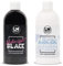 LM Acrylfarbe Adventure (2er Set - Black & White) 2 x 500 ml Acryl-Farbe auf Wasserbasis - Hochpigmentiert, Künster-Acryl, Ideal für Keilrahmen, Papier, Pappe, Beton, Holz und Stein
