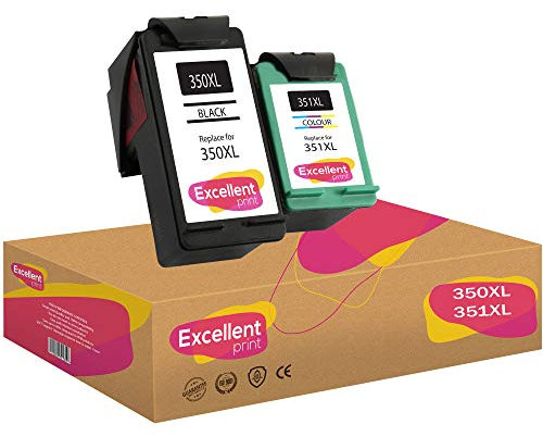 Excellent Print 350XL 351XL 350 351 Kompatibel Tintenpatronen für HP Officejet 5740 Photosmart C4280 C4480 C4205
