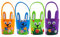 4 Stück Osterhasen Eier Körbe DIY Filz Handwerk Hasenohren Einkaufstaschen Ostereier Beutel Blau + Grün + Lila + Orange