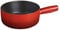INVICTA Fondue-Set, Traditionell, Rot, Gußeisen, 3 kg, 1010 cl, für 3-4 Personen, Induktionsherd geeignet