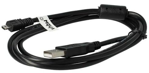 vhbw USB Kabel Datenkabel (Standard-USB Typ A) 150cm kompatibel mit Fuji/Fujifilm FinePix J210, J22, J25, J250, J26, J27, J28, J38, JX200 Kamera