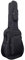 MoonEmbassy Gitarren-Tasche Gig Bag für Akustikgitarren, 43 Zoll, Schwarz, 3 Fächer, Rucksack-Schultergurte