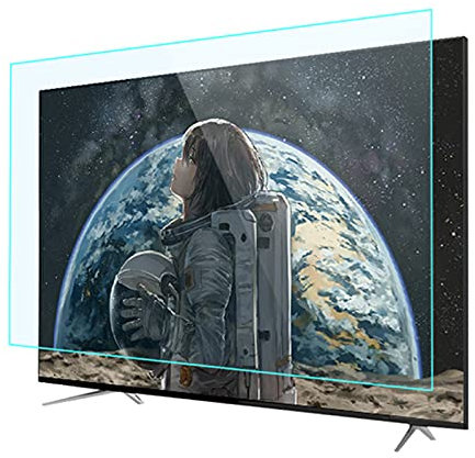 KELUNIS 32-75 Proteggi Schermo TV Protezione degli Occhi Anti Luce Blu/Antiriflesso Pellicola Filtrante Ridurre L'affaticamento degli Occhi per Il Monitor del Computer della TV,65 (1440 * 809)