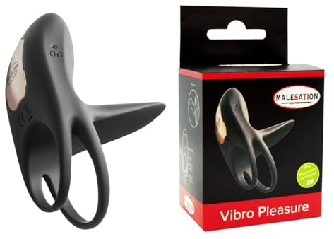Vibro Pleasure Ring - Schwarz