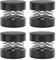 4pcs Pieds de Support D'isolation de Platine Vinyle, Haut-parleurs à Ressort en Aluminium Pointes D'isolation Support D'absorption des Chocs, Roulement 9 Kg, Coussinets de Plate-forme D'isolation pour