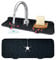 LONGHAO Alfombrilla Absorbente De Grifo De Cocina,Alfombrilla De Silicona Para Grifo,Alfombrilla De Grifo De Cocina,Almohadilla De Drenaje Plegable Para Fregadero,Para Tocador De BañO((Negro))