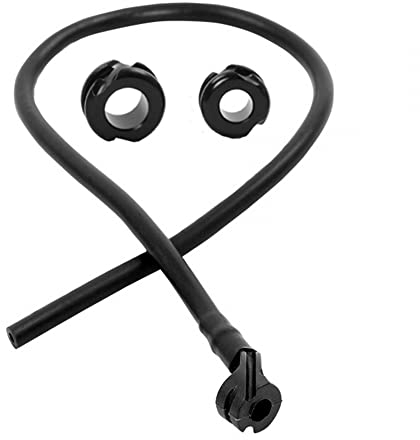 DONGKER Peep Sight, 30cm Bogenschießen Peep Visier Bow Tube Peep Sight mit 1/4& 3/16 Aluminium Peep Sight für Compoundbogen