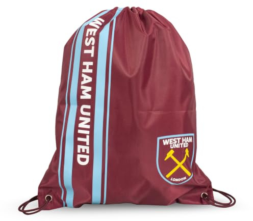 Hy-Pro West Ham United FC Turnbeutel, offizielles Lizenzprodukt mit Kordelzug