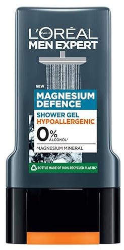 L'Oreal Men Expert Shower Gel 300Ml Magnesium Sensitive