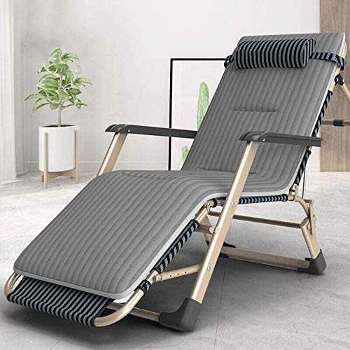 KAZUP Klappbare Chaiselongue Chaiselongue Jardin Siesta Schreibtisch Siesta Stuhl Einzelbett Lazy Chair Freizeit Outdoor Klappstuhl Chaiselongue für Strandangeln