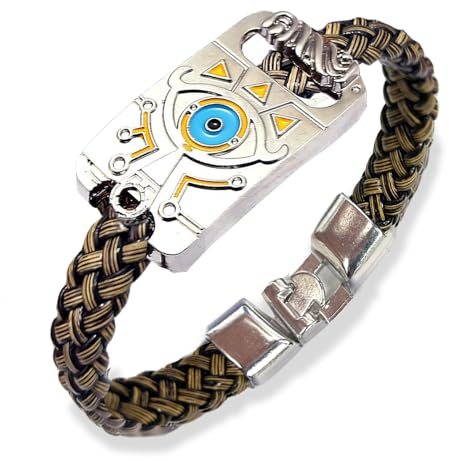 BJPERFMS Zelda Armband, Zelda Armbänder, Zelda Merchandise, Zelda Tears Bracelet, Sheikah Schiefer Eye, Personalisierter Geschenke für Fans