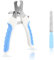 RISVOWO Coupe Ongles Chien pour Coupe Griffes Chien Et Coupe Ongle Chat, Acier Inoxydable Coupe Griffes Chat avec Lime à Ongles Intégrée, Coupe-Griffes pour Chien, Chat et Petits Animaux