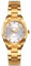 findtime Damenuhr Analog Damenuhren Wasserdicht Armbanduhr Edelstahl Mode Kleid Armbanduhr Second Hnad Uhr für Frauen, gold, Armband