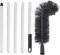 Gutter Cleaning Brush Roofing Tool - Extendable Guard Cleaner Tool | Gutter Cleaning Tools | Clean Leaves and Debris from The Ground | with Telescopic & Easy Adjustable Angle of Brush