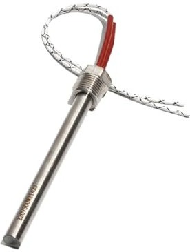 Elemento Calefactor De Agua Calentador Tubular De Cartucho De Inmersión, Tamaño M16/16mm, 12x100mm, 12V/24V, 50W/100W/150W/200W/300W, Elemento Calefactor 201SUS Con Tuerca CalefaccióN Eficiente(A,12V_