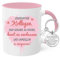 Großartige Kollegen Kaffeebecher – Wunderschöne Geschenkidee für Kollegen, Abschiedsgeschenk, Dankeschön-Tasse mit motivierendem Spruch und Schlüsselanhänger – 300 ml