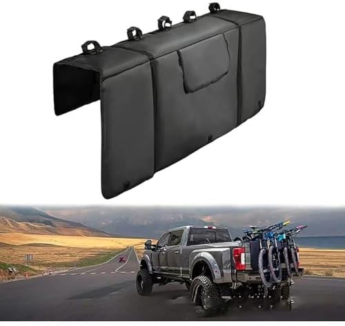 VXXTYB Fahrradträger für Pickup-Trucks,Für Lincoln Mark LT,Heckklappen-Fahrradpolster, Auto-MTB-Träger Für Die Beladun