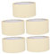 Anneome 5 Rollen Nahtband Klebeband Schutzband Abdeckband Heimwerker Tape Malerkreppband Lieferungen von Autolacken Farbband Künstlerband Autolackierband Malerband Papier Weiß