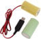 3 V LR20 D Batteria LR20 Eliminatori Cavo Sostituire 2 Pz 1.5V D Batterie per Torcia Torcia Telecomando