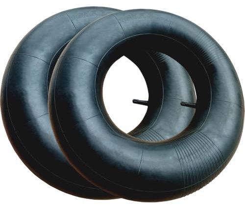 2 Stück 16x6.50-8 Innenschläuche mit geradem Ventilschaftspalt für Golfwagen,Traktor,Rasenmäher,Schneefräsen, Bodenfräsen, Anhänger,Schubkarren und Geländefahrzeuge