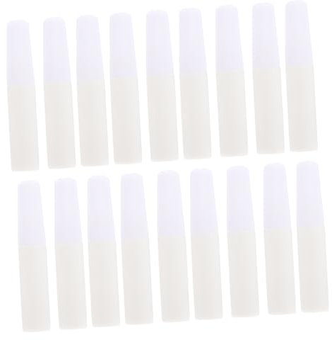 LIFKOME 50pcs White Pva Glue 6ml Bottles Multifunctional Diy Craft Glues for Handmade Fabric and Wood Projects, Water-soluble Liquid Adhesive for School and Home Use