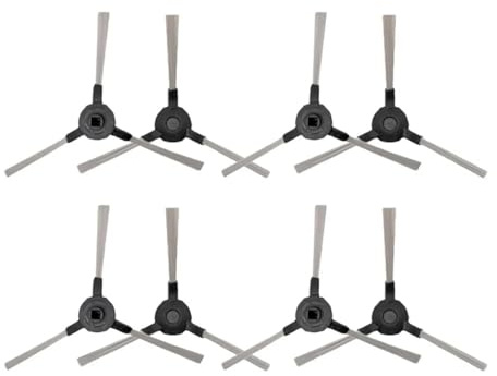 8-teilige Seitenbürste, Kompatibel Mit Vileda, VR One Roboter-Staubsauger-Kehrmaschine, Ersatzbürstenteil, Einfach Zu Installieren