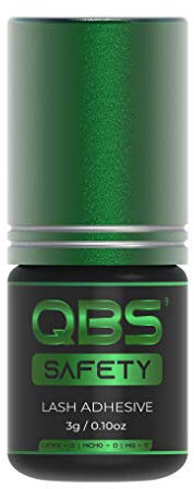 QBS sécurité Extension De Cils Colle Pour Débutants - Hypoallergénique Sensible colle - 3g