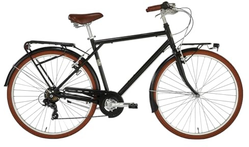 Alpina Herren Velvet Fahrrad, Schwarz, 28