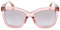 Lavin Lanvin Sonnenbrille SLN720S 06HB 54 18 140 Rechteckig Sonnenbrille 54, Pink