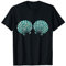 Grüner Türkis Nettes Muschel Meerjungfrau BH Kostüm T-Shirt