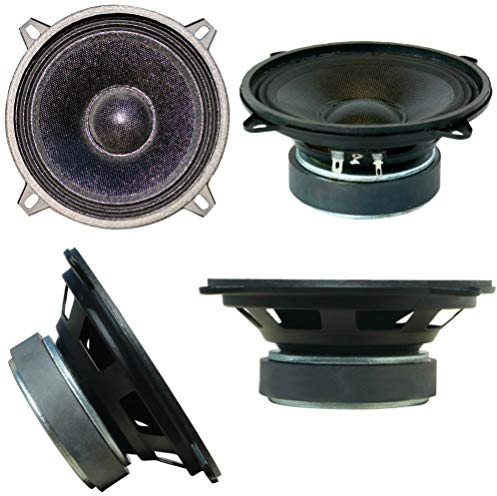 1 WOOFER MASTER AUDIO CW501/4 Altavoz 13,00 cm 130 mm 5 40 vatios rms y 80 vatios máx 4 ohmios sensibilidad 92 db Puertas de Coche, 1 Pieza