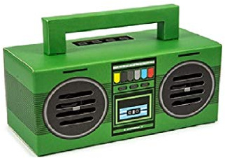 Kooltech SPRC Altavoz Bluetooth, Diseño Radio Casette.