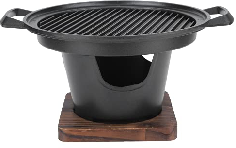 Clasken Hornillo para barbacoa portátil, mini barbacoa sin humo para uso doméstico parrilla para barbacoa coreana parrilla para fumadores de mesa para uso doméstico