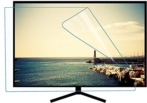ZLSD TV 32 Pollici Proteggi Schermo Pellicola Opaca Antiriflesso, Anti Luce Blu, Nessuna Bolla, Lesione AntiGraffio, Adatto a Display LCD, LED, 4k OLED e QLED HDTV,Matte-32inch(698x392MM)