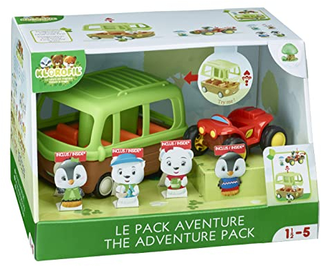 Klorofil - Le pack aventure - Bus, Quad, 4 Personnages
